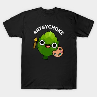 Artsychoke Funny Veggie Artichoke Pun T-Shirt